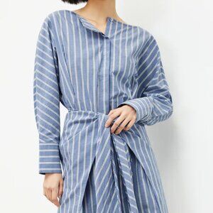 MM Lafleur Janie Dress with Poplin Stripe
